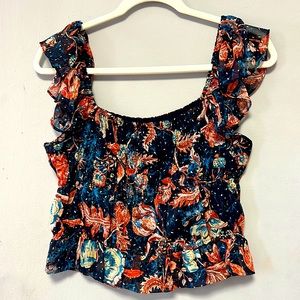 Cute fall colors blouse…